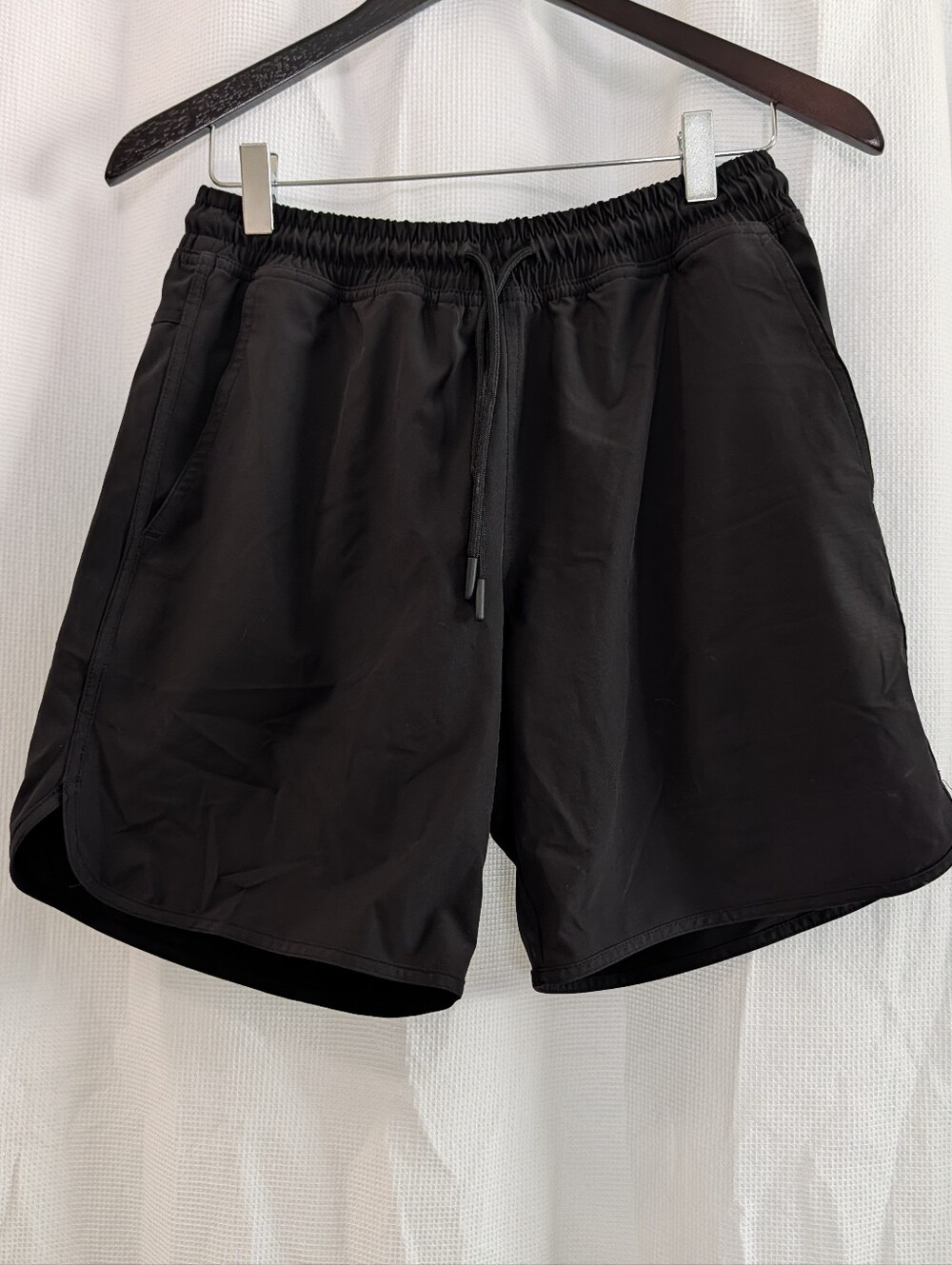 Old Navy Active Men's Black Drawstring StretchTech Go Dry Shade  Shorts